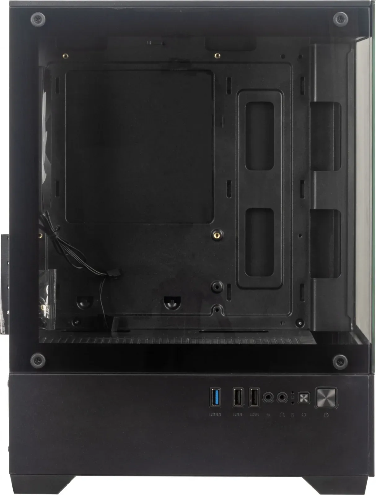 Корпус Accord ACC-ZCU2B черный без БП mATX 4x120mm 2xUSB2.0 1xUSB3.0 audio bott PSU - фото 4