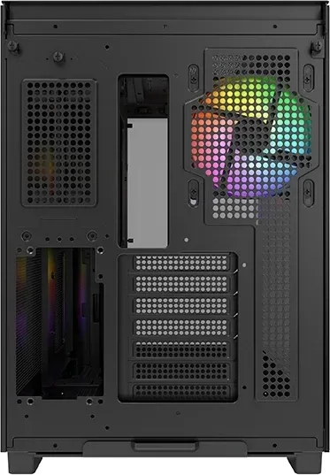 Корпус Montech King 65 PRO черный без БП ATX 8x120mm 6x140mm 2xUSB3.0 audio bott PSU - фото 4