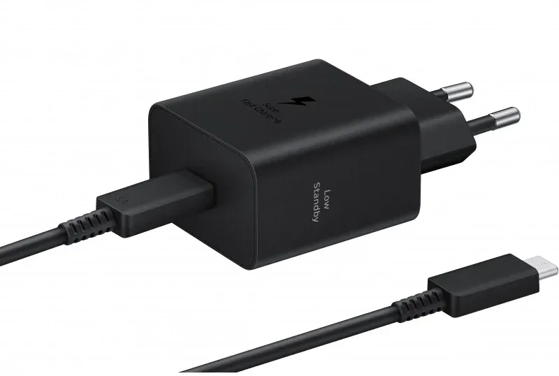 Сетевое зар./устр. Samsung EP-T4511XBEGEU 45W 3A PD USB Type-C для Samsung черный - фото 1