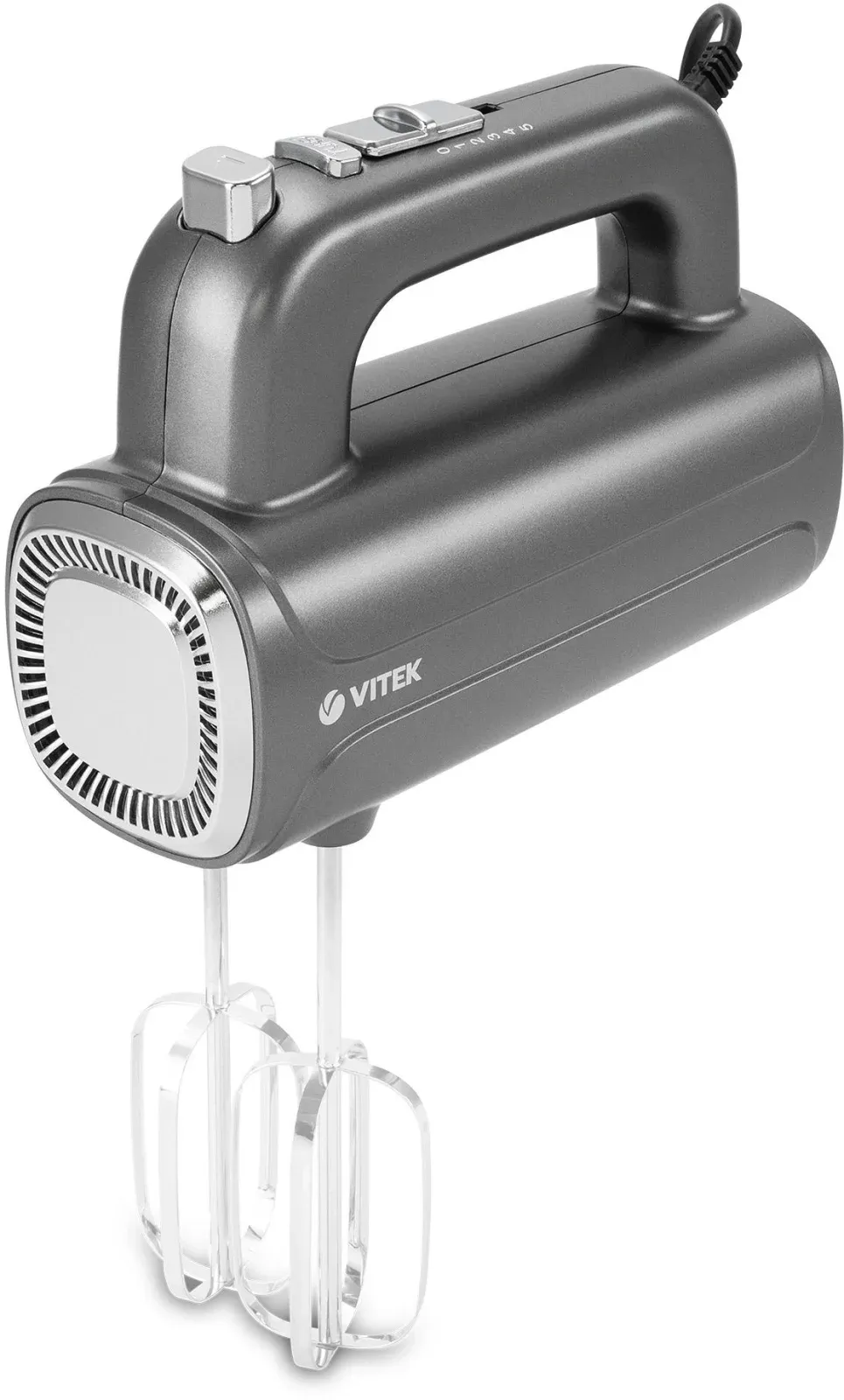 Миксер ручной Vitek VT-1482 1000Вт серебристый - фото 7