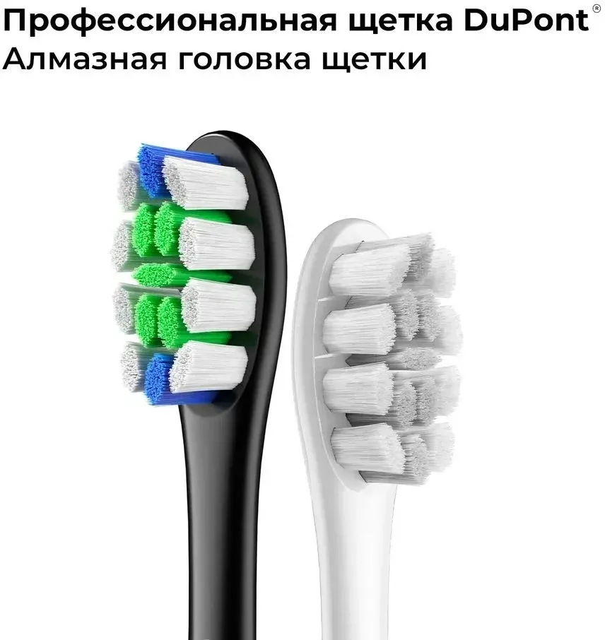 Набор электрических зубных щеток Oclean X Lite Duo Set N1801 синий/серый - фото 3