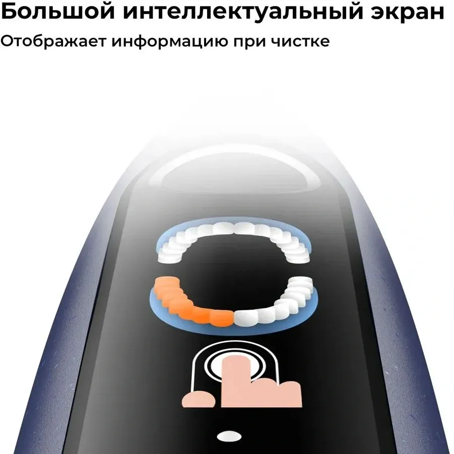 Набор электрических зубных щеток Oclean X Lite Duo Set N1801 синий/серый - фото 6