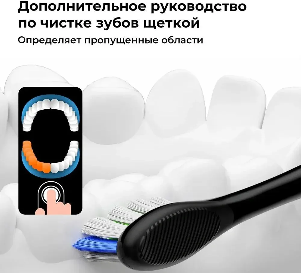 Набор электрических зубных щеток Oclean X Lite Duo Set N1801 синий/серый - фото 8