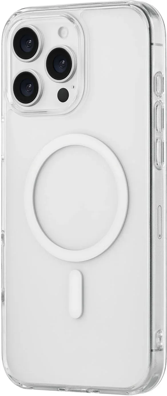Чехол клип-кейс uBear для Apple iPhone 16 Pro Max Real with MagSafe прозрачный CS398TT69PRL-I24M - фото 5
