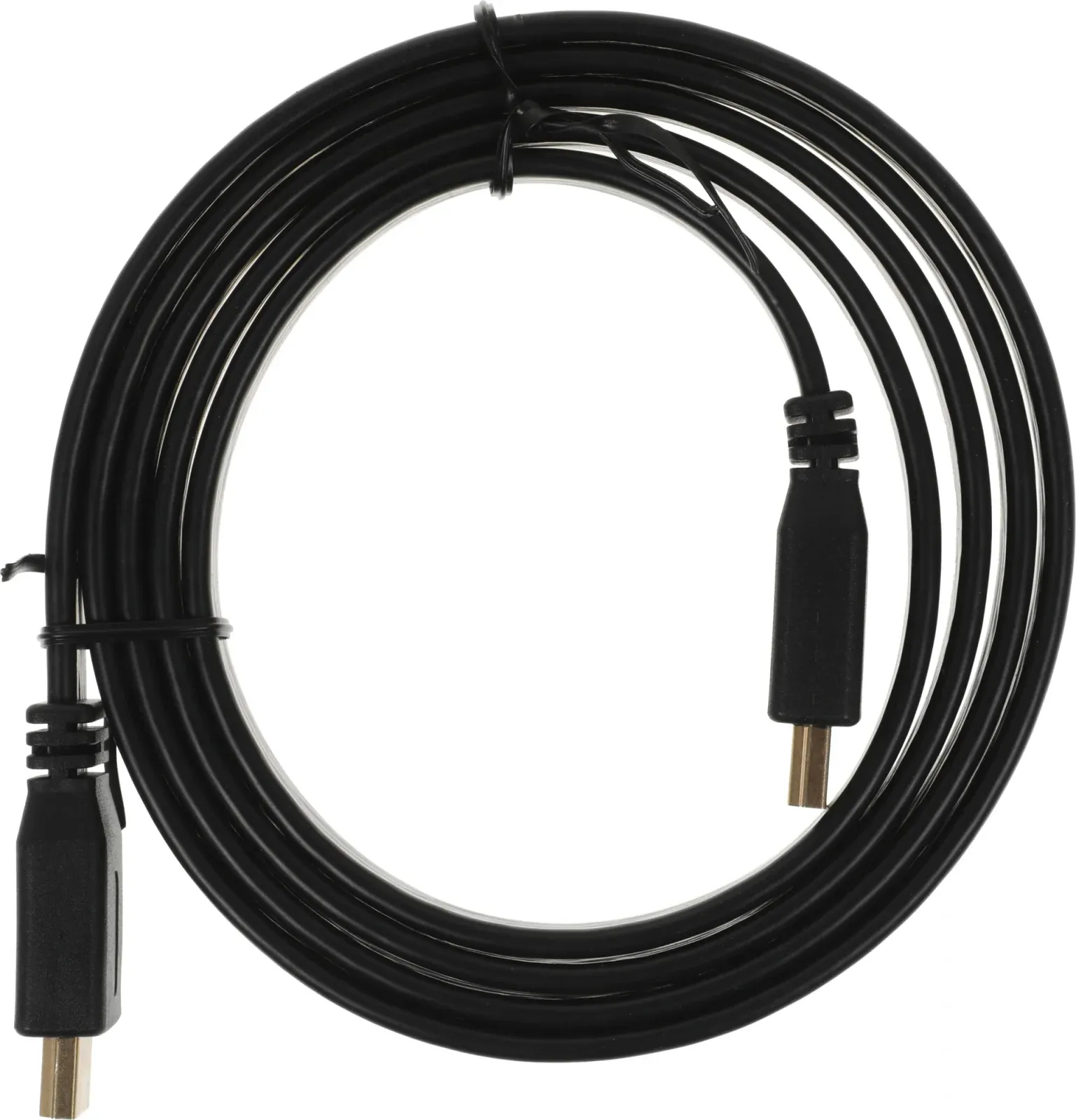 Кабель аудио-видео Buro BU-HDMI-FLAT-v1.4-1.5m HDMI m/HDMI m 1.5м. черный - фото 4