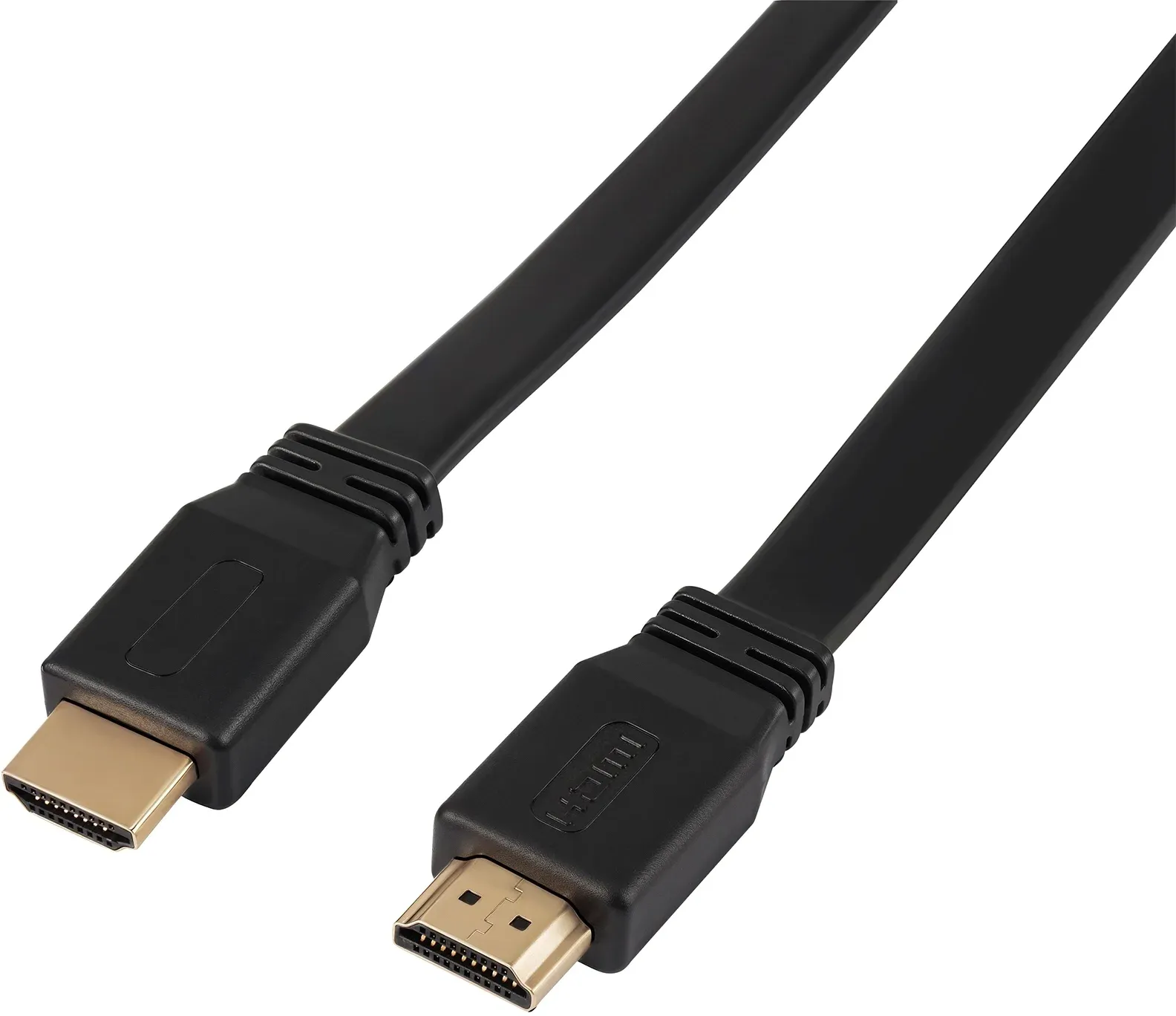 Кабель аудио-видео Buro BU-HDMI-FLAT-v1.4-3m HDMI m/HDMI m 3м. черный - фото 7