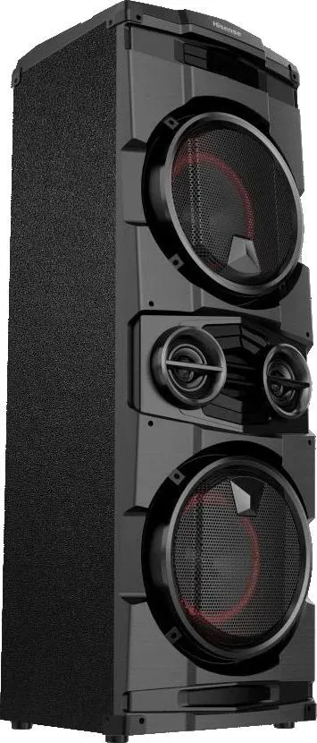 Минисистема Hisense Party rockstar 1600 черный 800Вт FM USB BT - фото 4