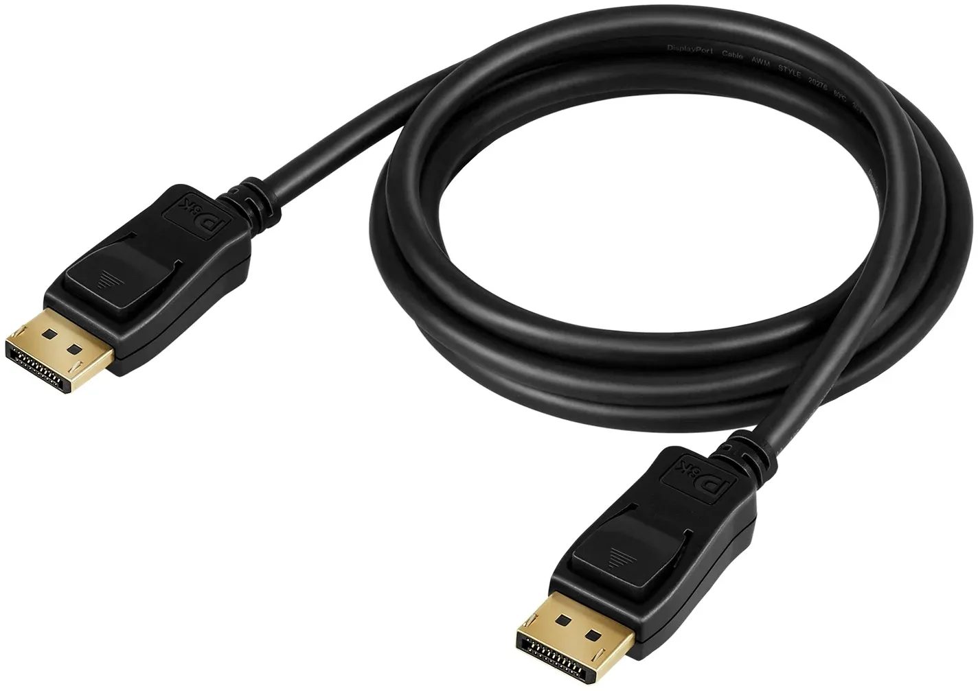 Кабель аудио-видео Buro BU-DP-v1.4-1.5m DisplayPort m/DisplayPort m 1.5м. черный - фото 5