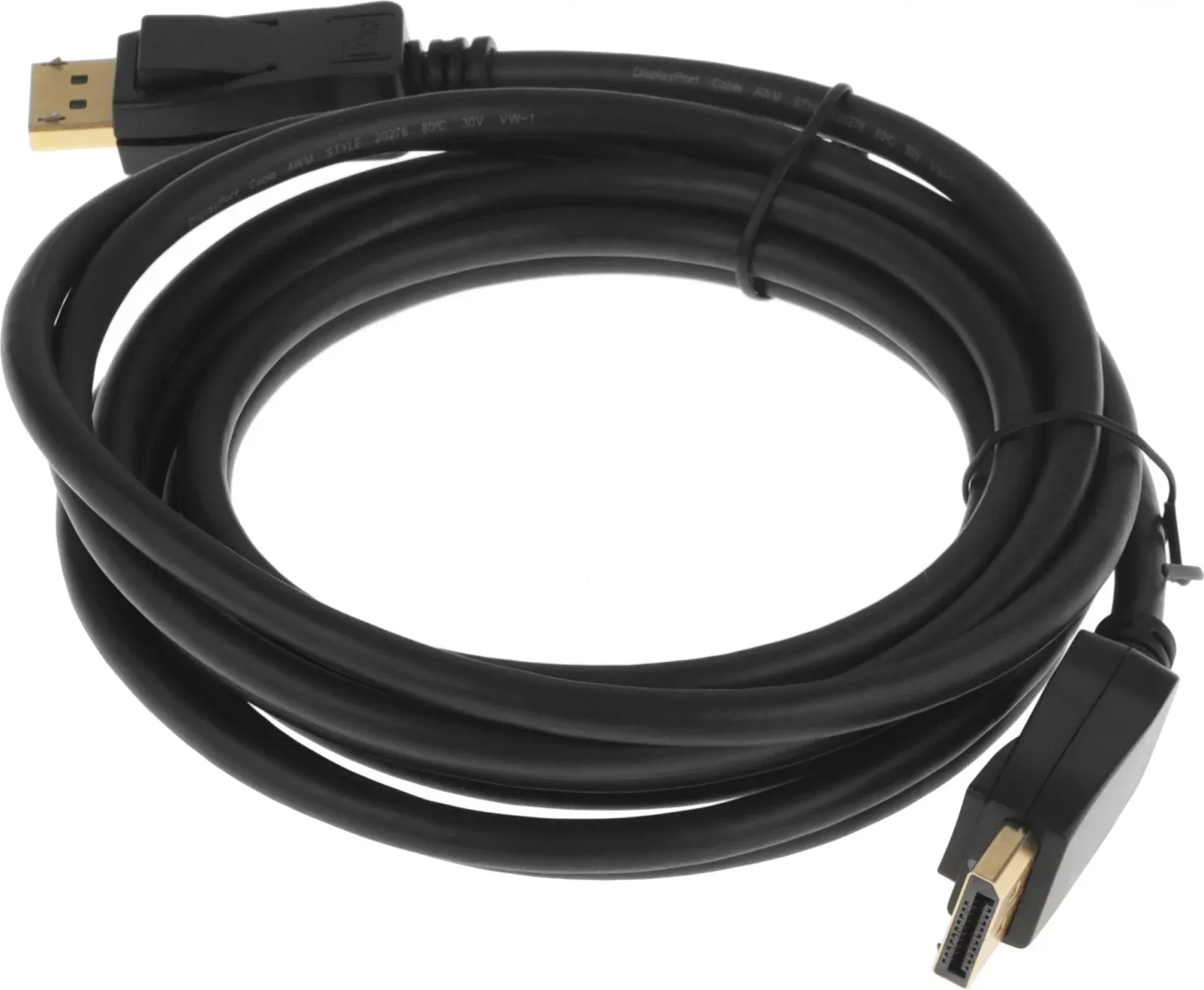 Кабель аудио-видео Buro BU-DP-v1.4-3m DisplayPort m/DisplayPort m 3м. черный - фото 3