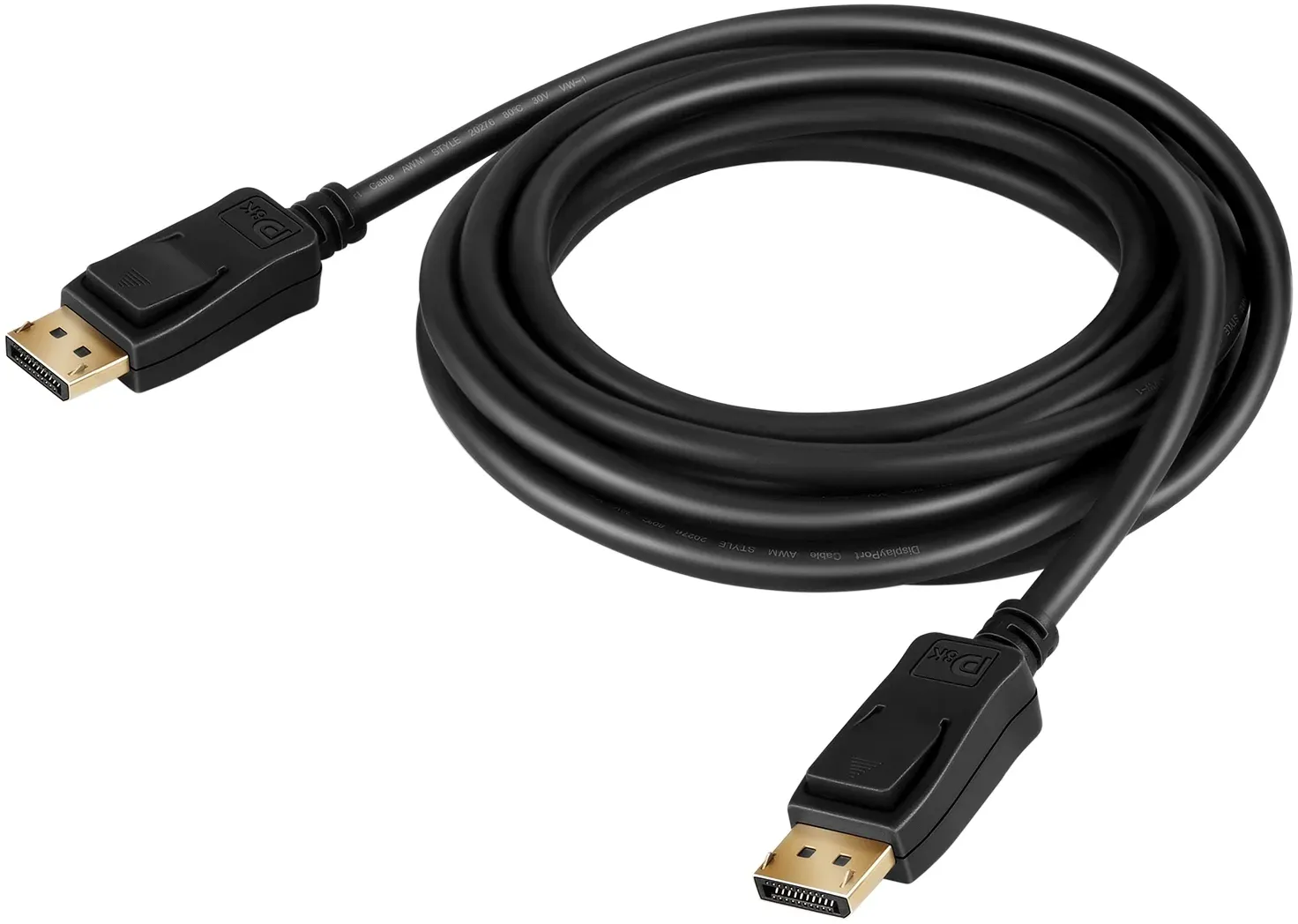Кабель аудио-видео Buro BU-DP-v1.4-3m DisplayPort m/DisplayPort m 3м. черный - фото 5