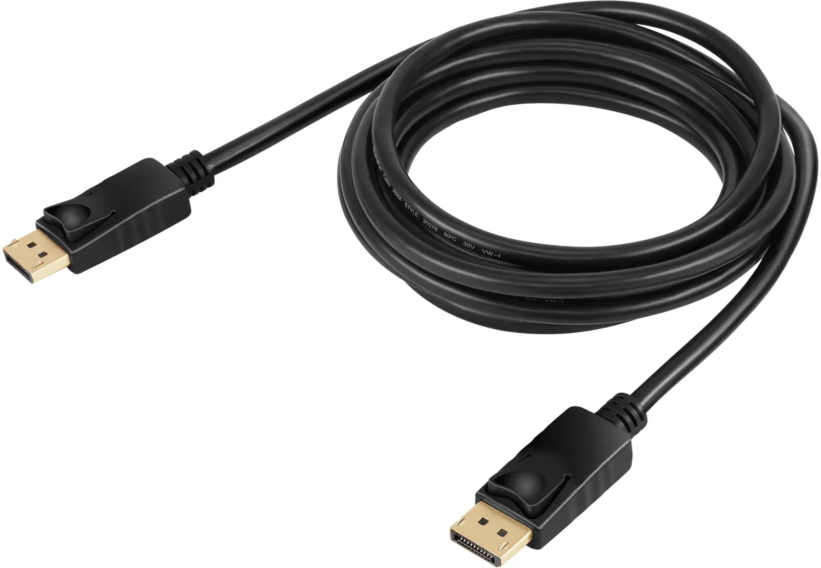 Кабель аудио-видео Buro BU-DP-v1.2-3m DisplayPort m/DisplayPort m 3м. черный - фото 5