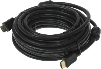 Кабель аудио-видео Buro BU-HDMI-v1.4-10M-FF HDMI m/HDMI m 10м. феррит.кольца позолоч.конт. черный - фото 8