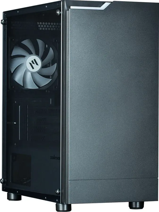 Корпус Zalman ZM-T4 Plus черный без БП mATX 6x120mm 1x140mm 1xUSB2.0 2xUSB3.0 audio bott PSU - фото 2