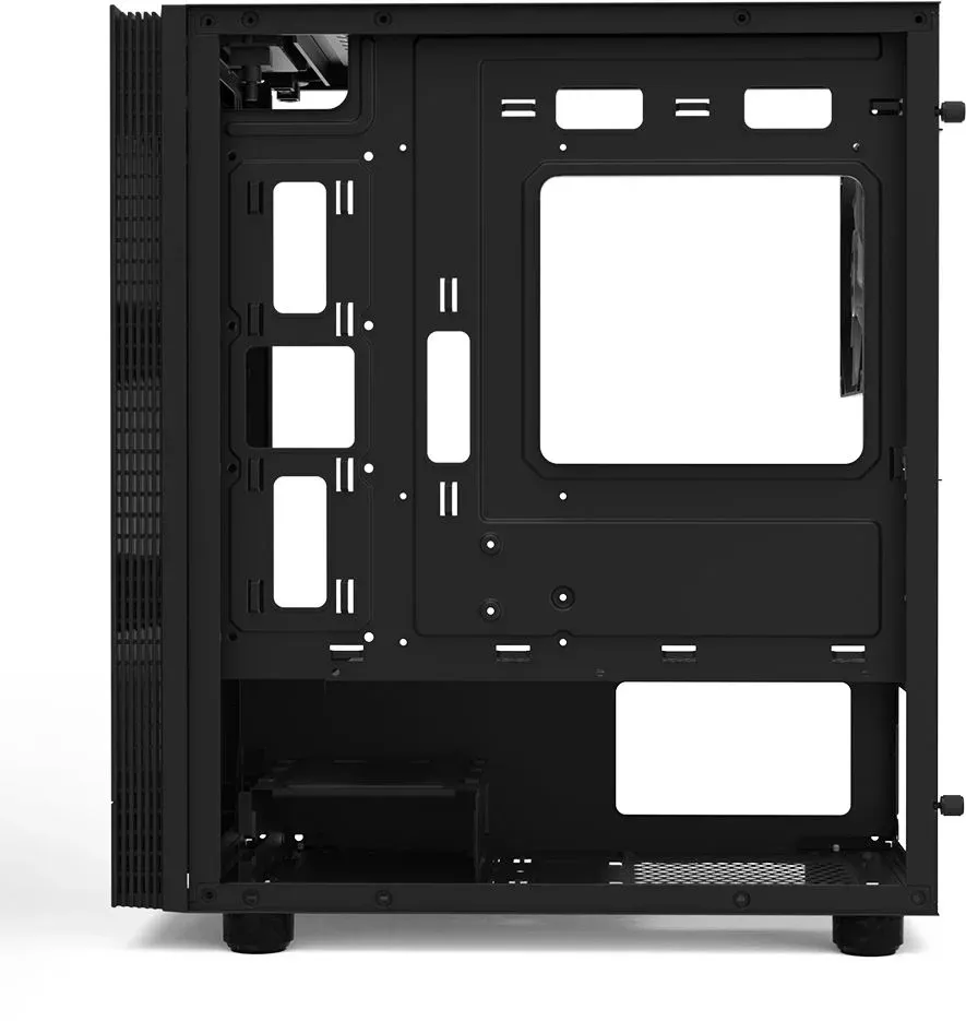 Корпус Zalman ZM-T4 Plus черный без БП mATX 6x120mm 1x140mm 1xUSB2.0 2xUSB3.0 audio bott PSU - фото 5