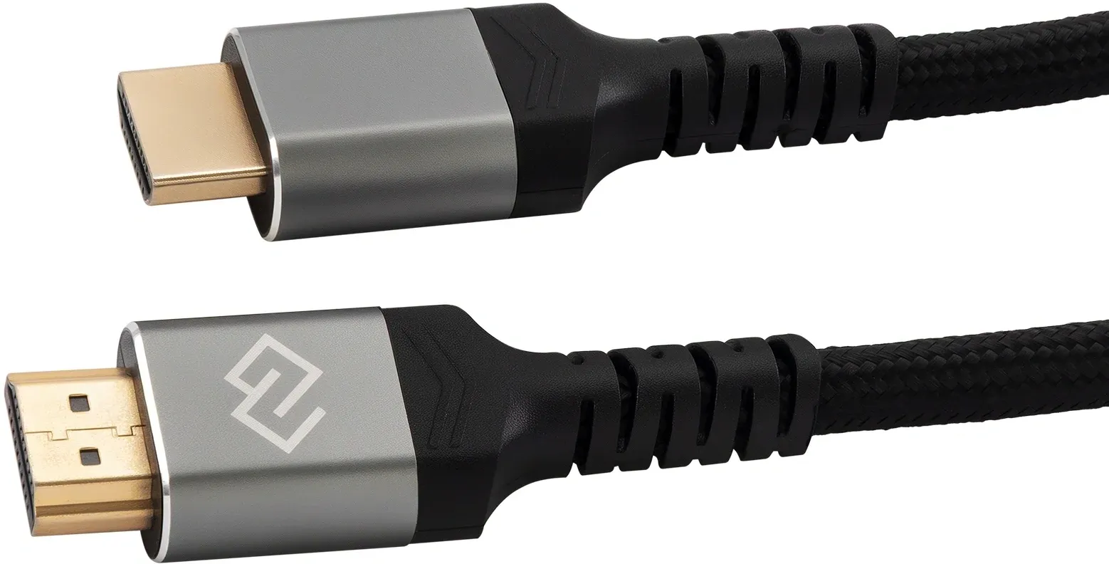 Кабель аудио-видео Digma HDMI m/HDMI m 3м. феррит.кольца позолоч.конт. черный D-HDMI-2FF-V2.1-3M - фото 3