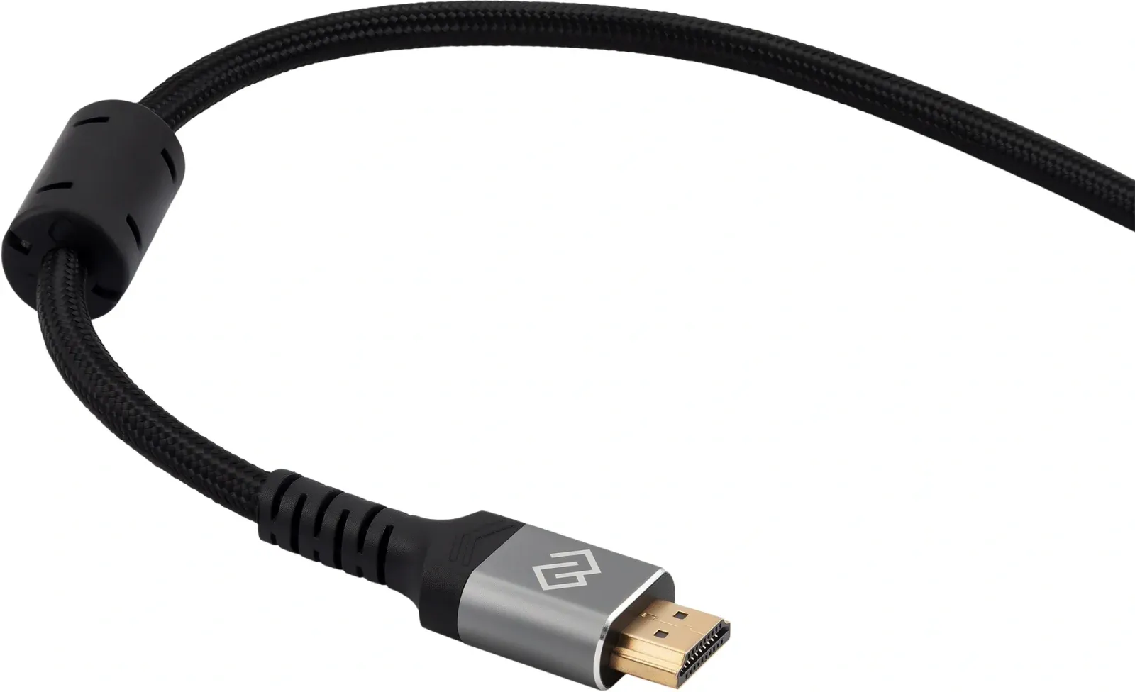 Кабель аудио-видео Digma HDMI m/HDMI m 5м. феррит.кольца позолоч.конт. черный D-HDMI-2FF-V2.1-5M - фото 7