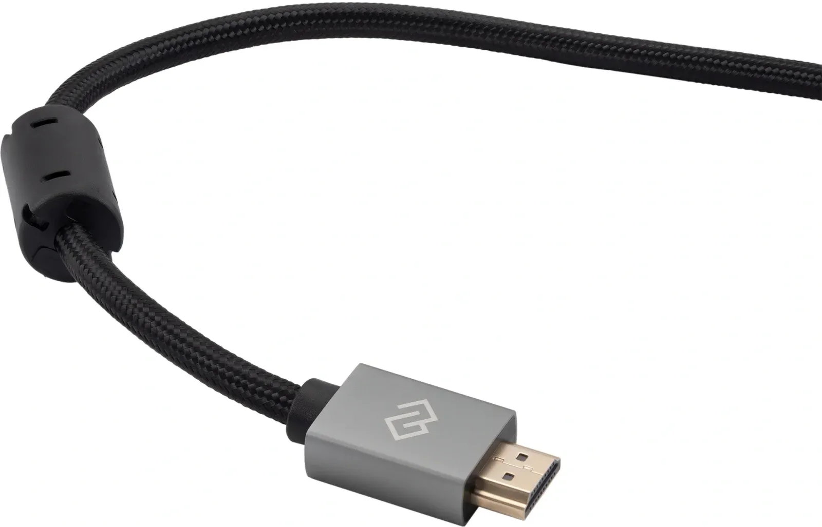 Кабель аудио-видео Digma HDMI m/HDMI m 5м. феррит.кольца позолоч.конт. черный D-HDMI-2FF-V2.0-5M - фото 7