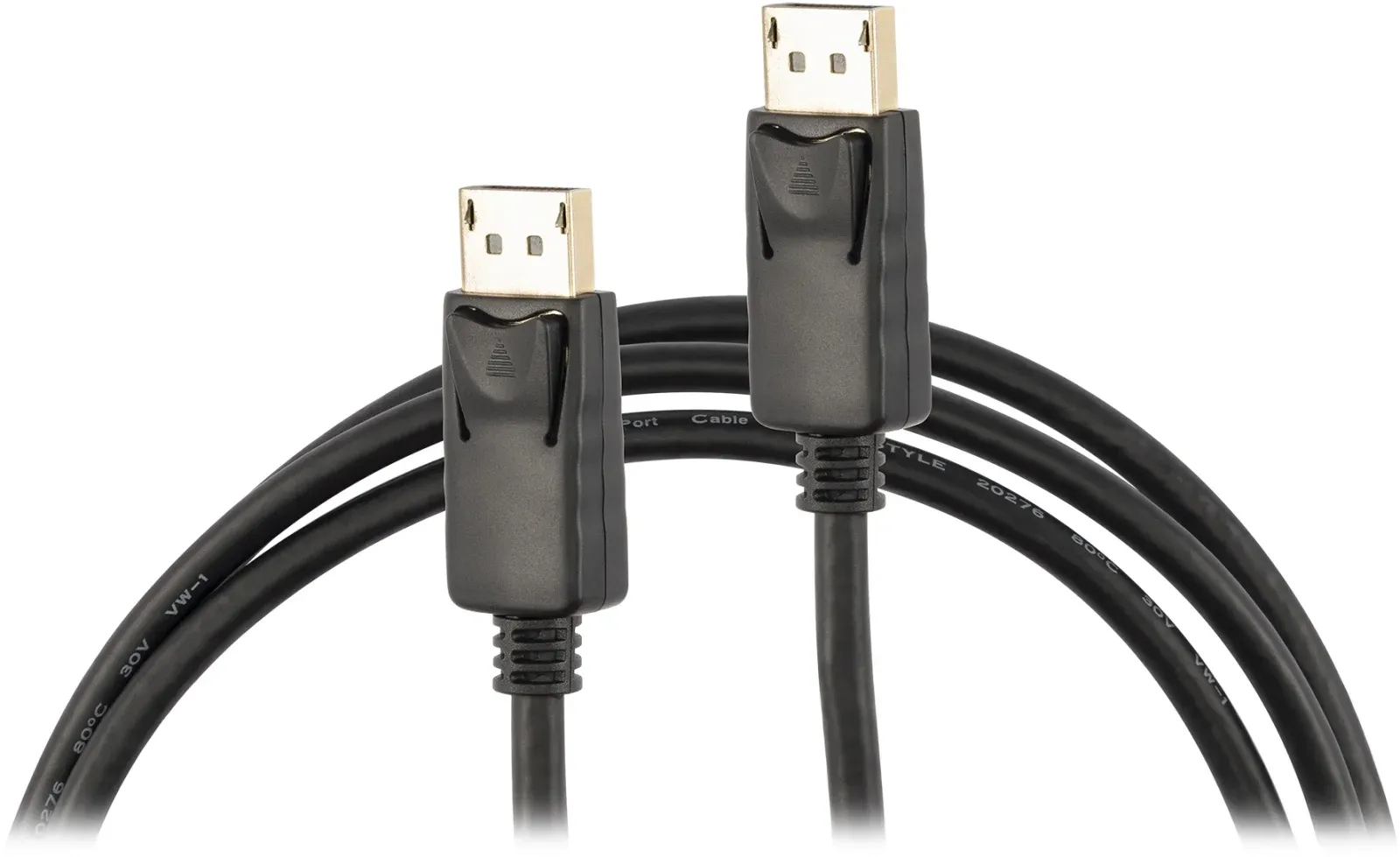 Кабель аудио-видео Buro V2.0 DisplayPort m/DisplayPort m 2м. черный BU-DP2.0-2M - фото 3