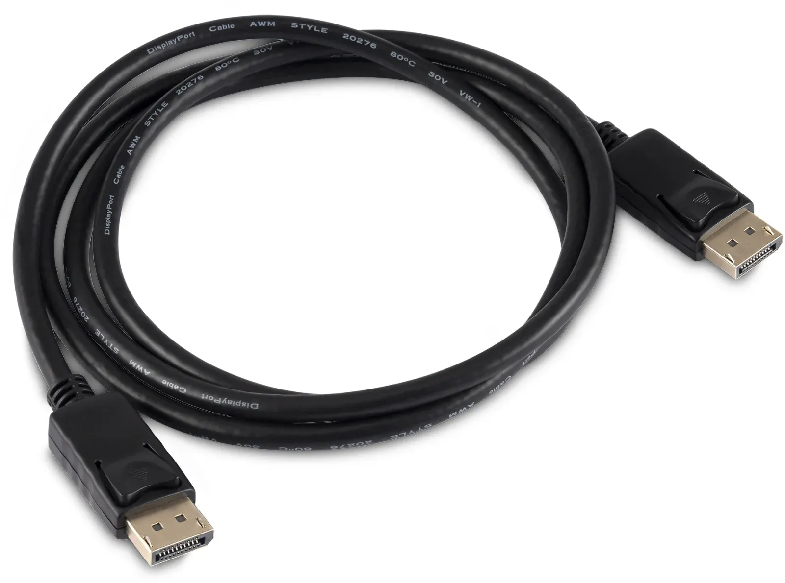 Кабель аудио-видео Buro V2.0 DisplayPort m/DisplayPort m 3м. черный BU-DP2.0-3M
