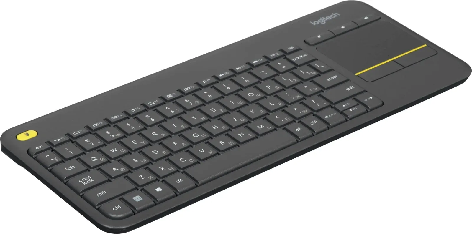 Клавиатуры LOGITECH K400 Plus черный - фото 2