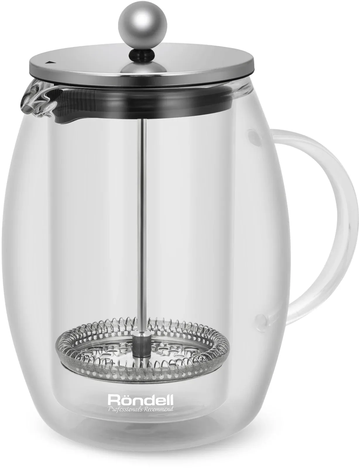 Френч-прессы заварочные чайники RONDELL RDS-1822 прозрачный