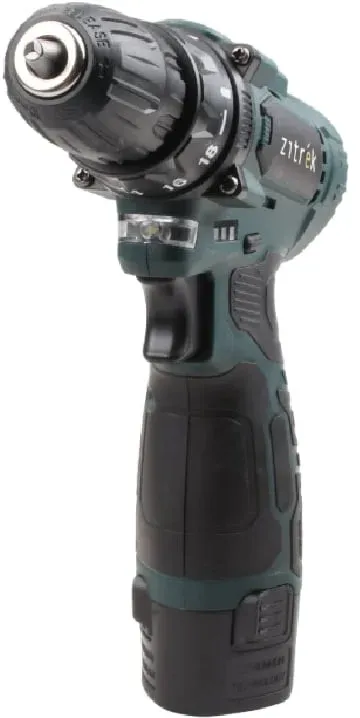 Дрель-шуруповерт Zitrek Green 12V Max аккум. патрон:быстрозажимной 085-1015 - фото 2