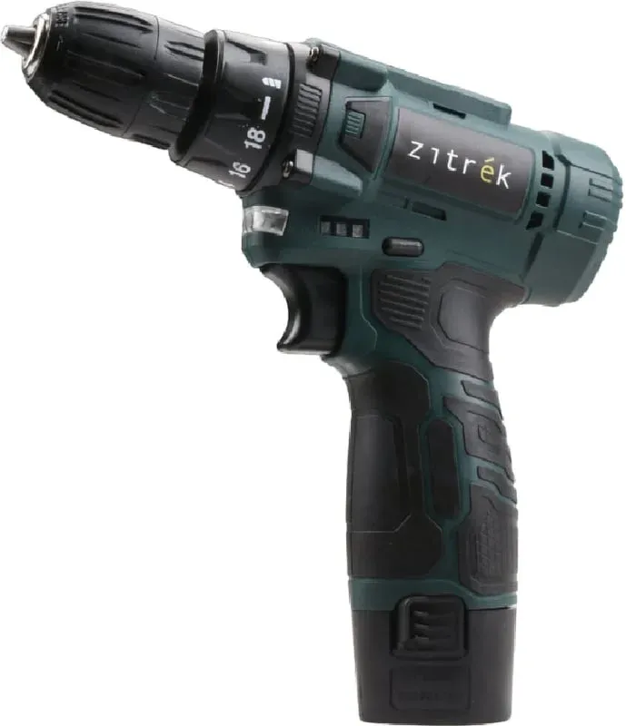 Дрель-шуруповерт Zitrek Green 12V Max аккум. патрон:быстрозажимной 085-1015 - фото 3