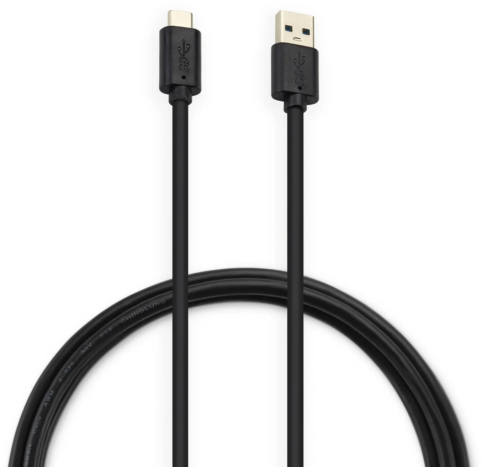 Кабели и шлейфы BURO BU-USB3.2-AC-1.8M - фото 1