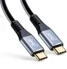 Кабель Premier PD100W/USB 3.1Gen2/4K PCG5916-1.0 USB Type-C m-USB Type-C m 1м черный - фото 5