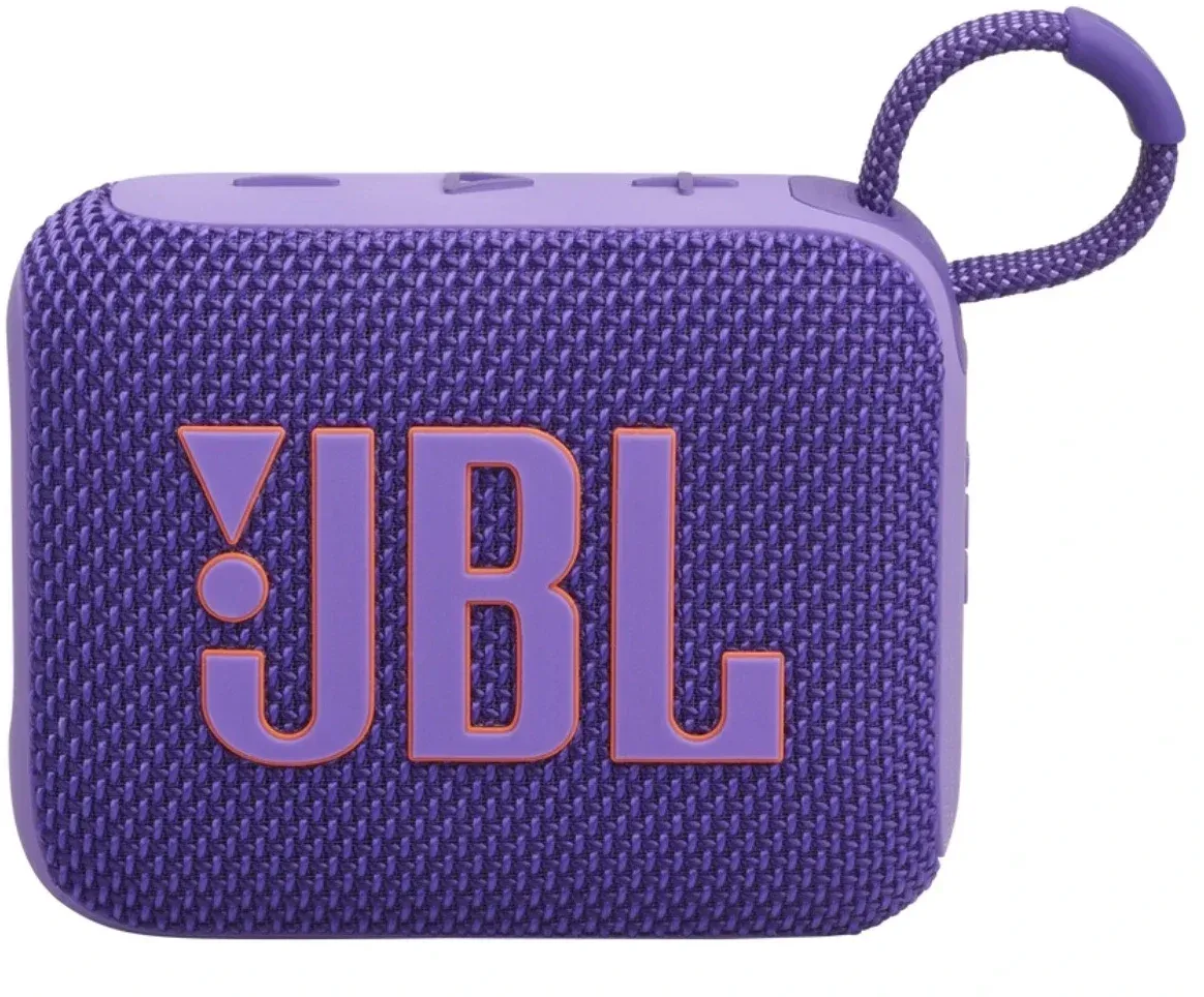 Колонка порт. JBL GO 4 фиолетовый 4.2W 1.0 BT 850mAh JBLGO4PUR - фото 2