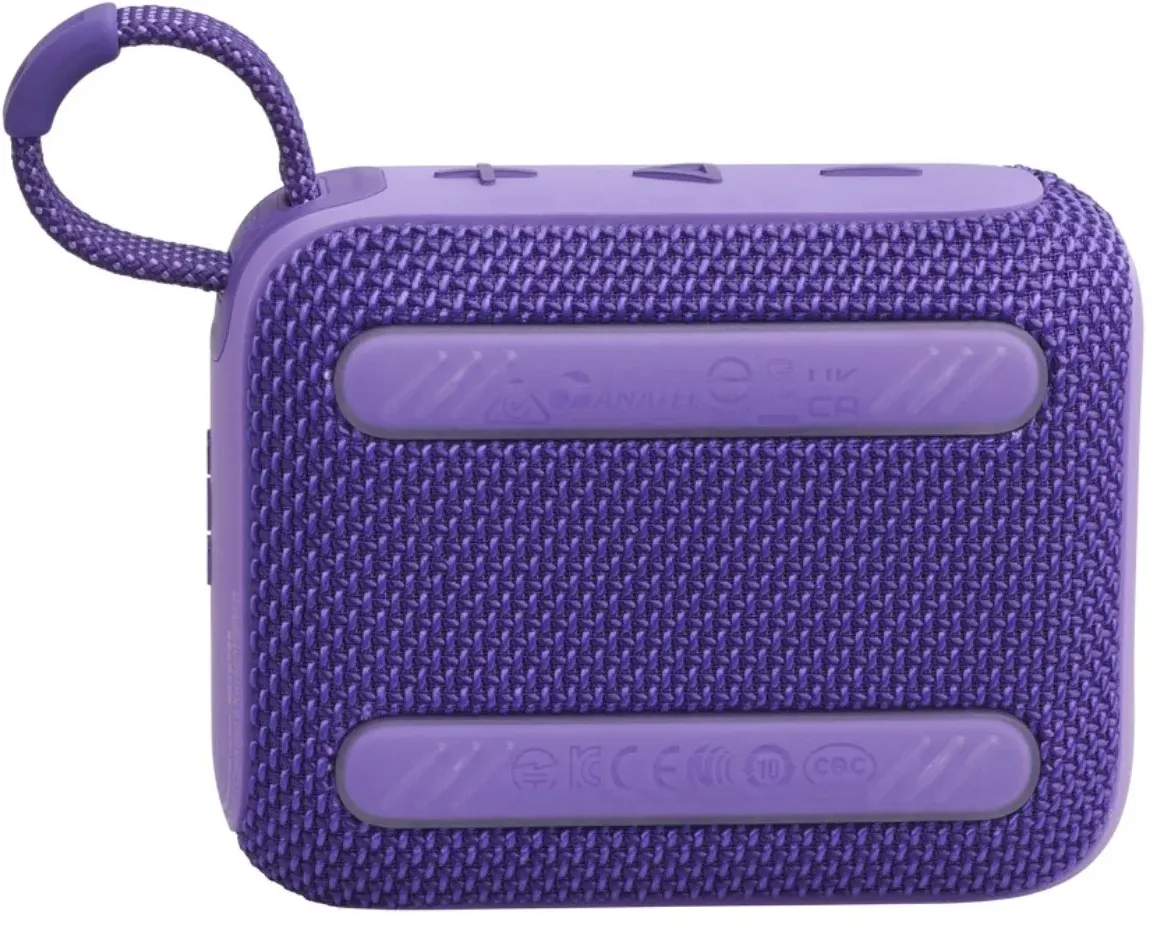 Колонка порт. JBL GO 4 фиолетовый 4.2W 1.0 BT 850mAh JBLGO4PUR - фото 3