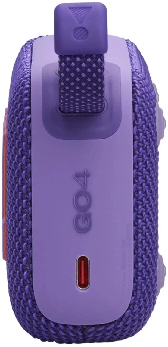 Колонка порт. JBL GO 4 фиолетовый 4.2W 1.0 BT 850mAh JBLGO4PUR - фото 4