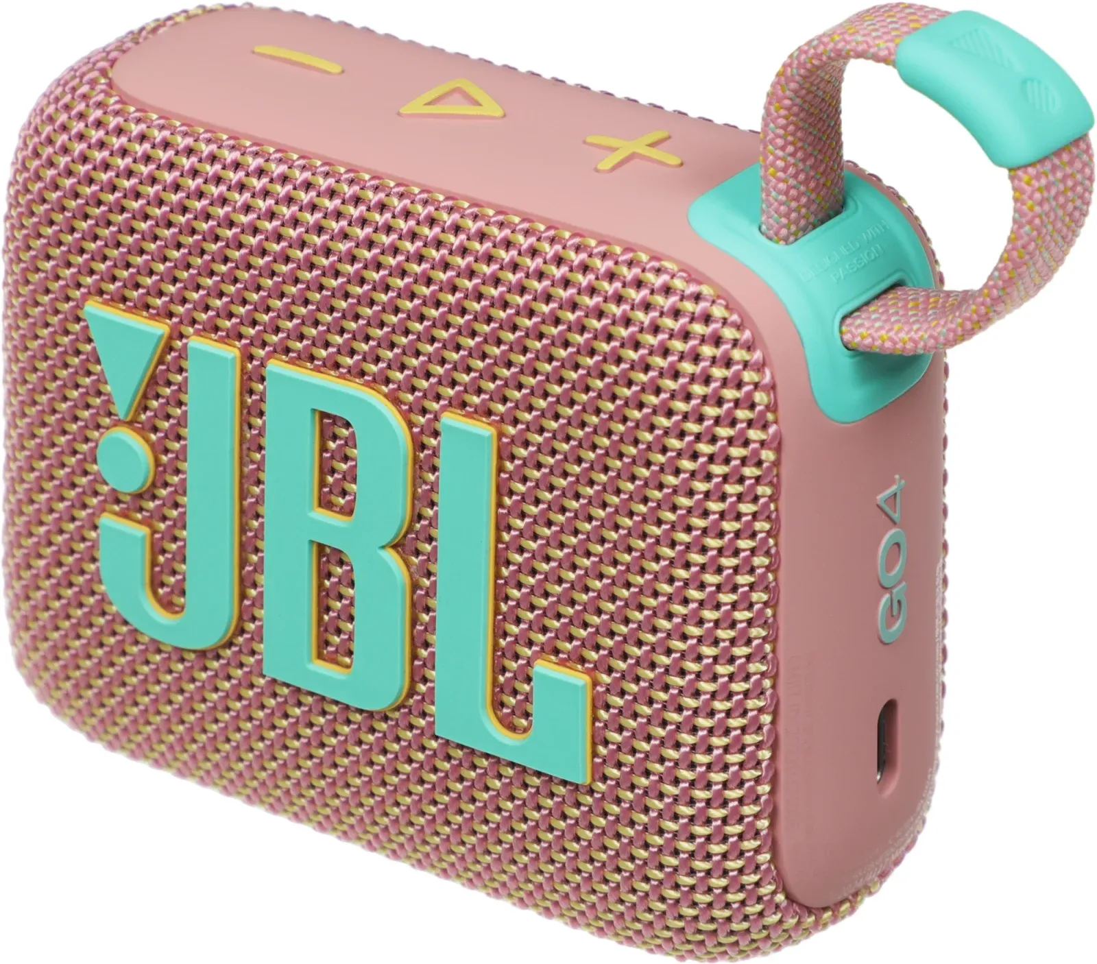 Колонка порт. JBL GO 4 розовый 4.2W 1.0 BT 850mAh JBLGO4PINK - фото 1