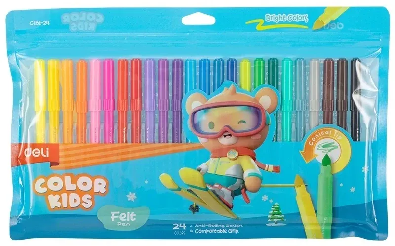 Фломастеры DELI EC161-24