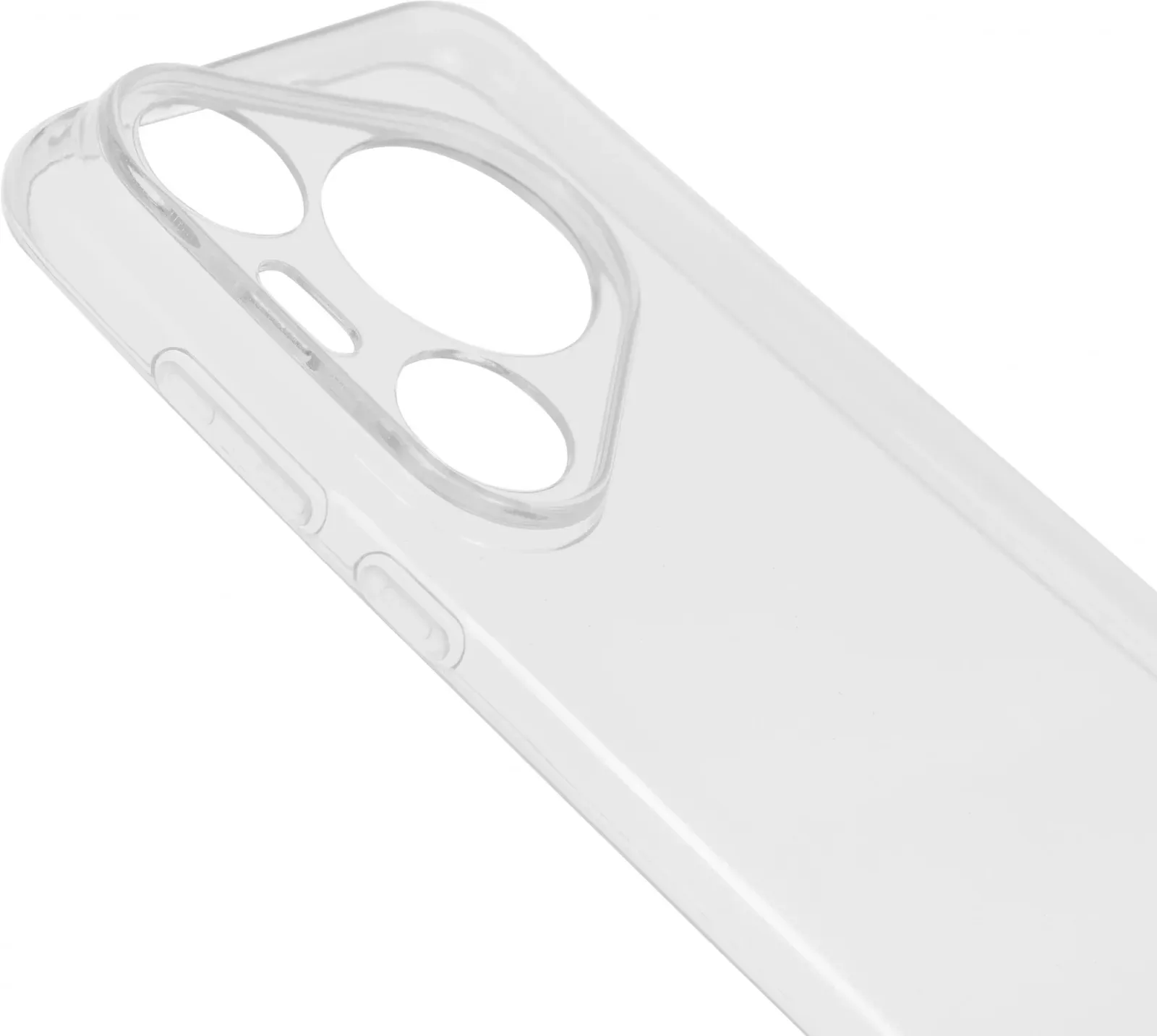 Чехол клип-кейс BoraSCO для Huawei Pura 70 Pro Silicone Case прозрачный 73651 - фото 4
