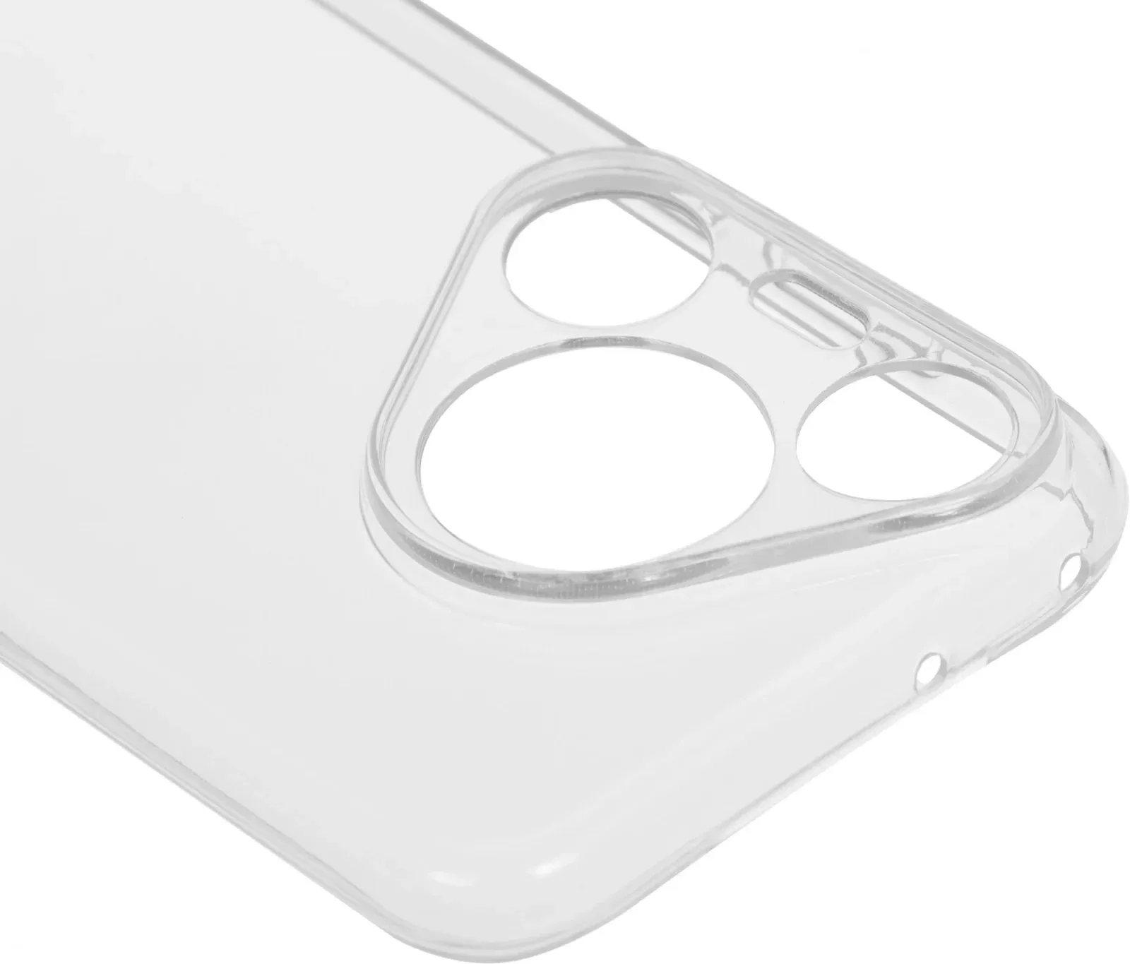 Чехол клип-кейс BoraSCO для Huawei Pura 70 Pro Silicone Case прозрачный 73651 - фото 5