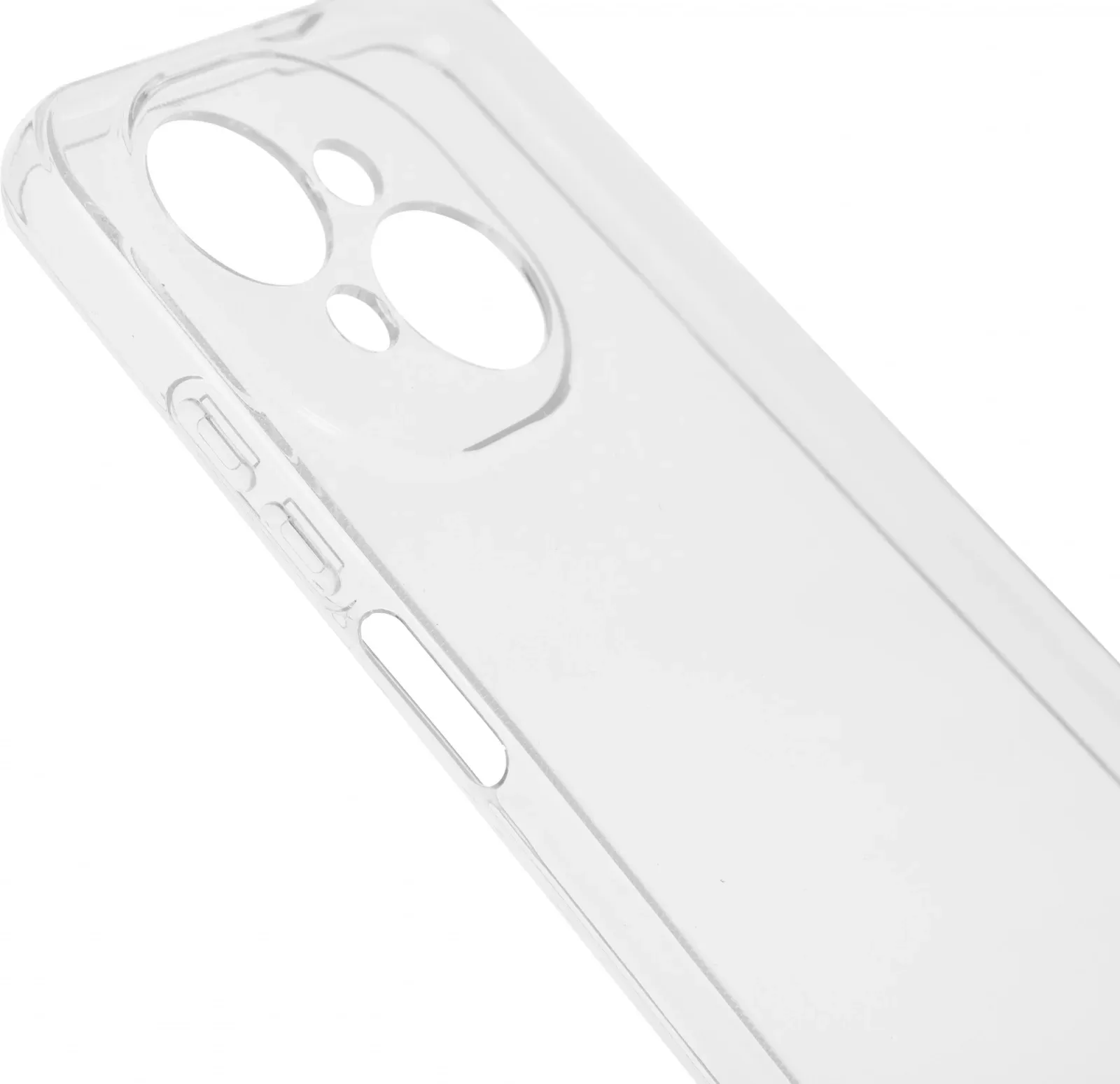 Чехол клип-кейс BoraSCO для Tecno Spark Go 2025/Go 1/Pop 9 Silicone Case прозрачный 73756 - фото 4