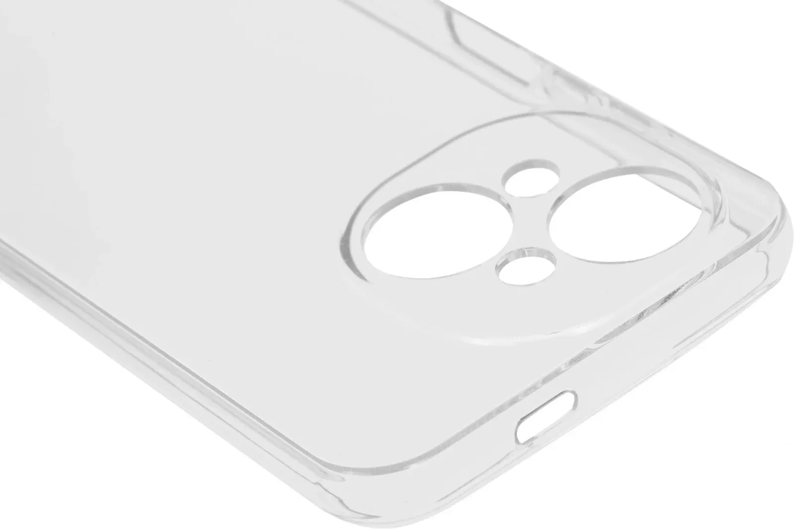 Чехол клип-кейс BoraSCO для Tecno Spark Go 2025/Go 1/Pop 9 Silicone Case прозрачный 73756 - фото 5