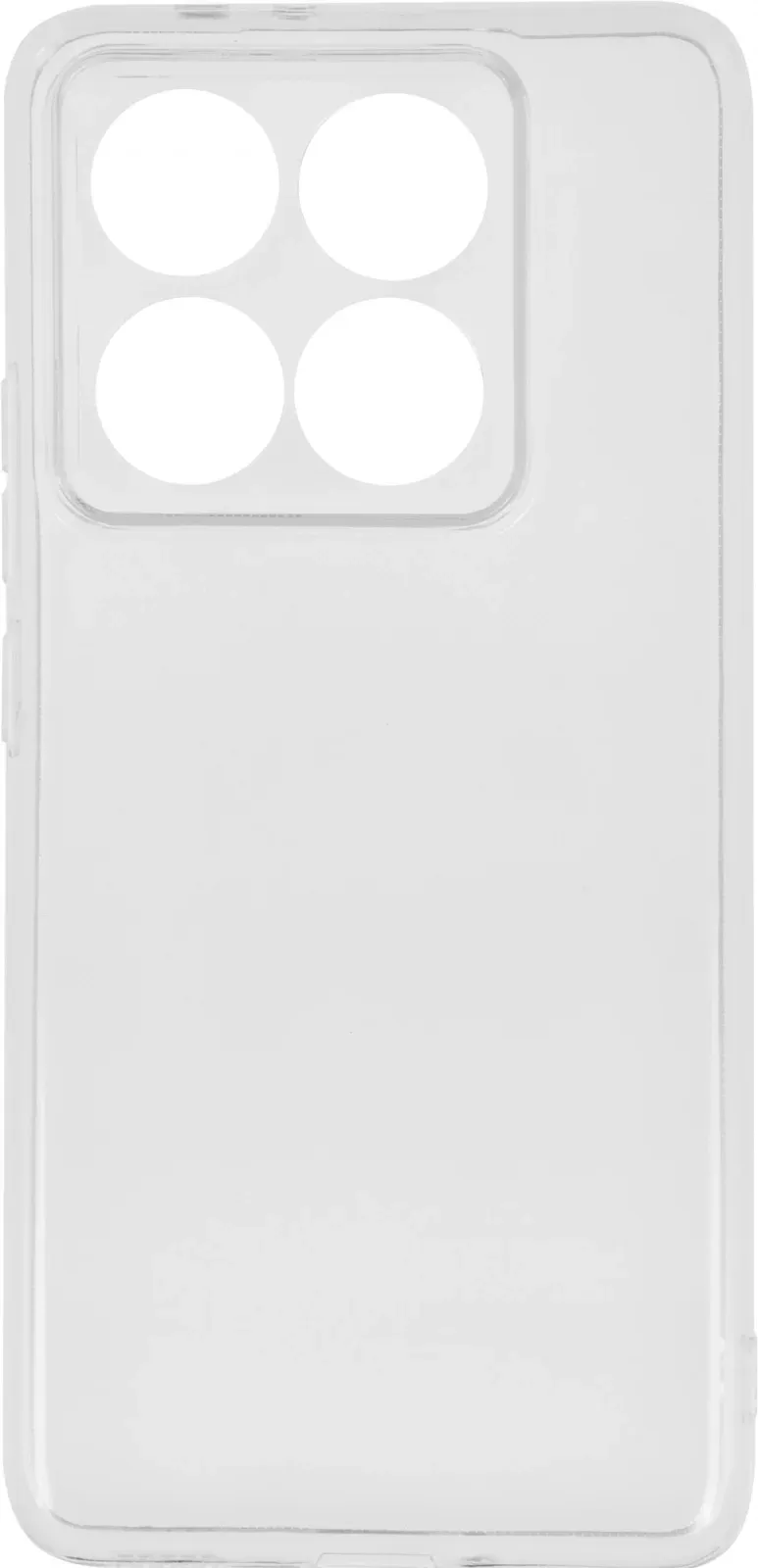 Чехол клип-кейс BoraSCO для Xiaomi 14T Pro Silicone Case прозрачный 73786 - фото 1