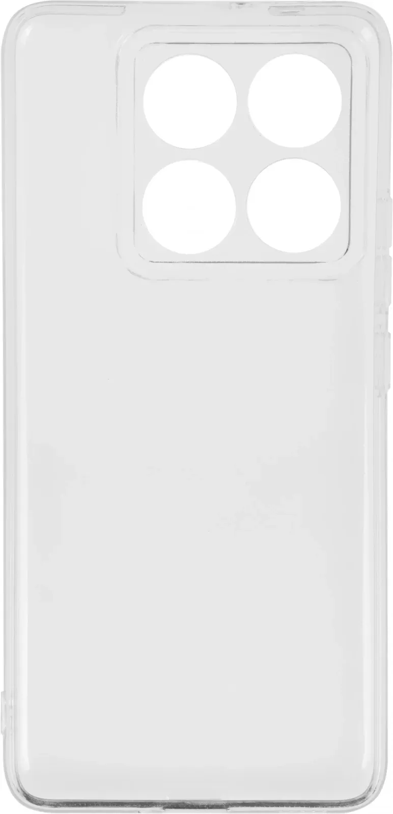 Чехол клип-кейс BoraSCO для Xiaomi 14T Pro Silicone Case прозрачный 73786 - фото 2