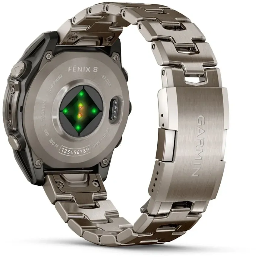 Смарт-часы Garmin Fenix fenix 8 47mm 47мм 1.4 AMOLED корп.серый рем.серый разм.брасл.:125-210мм 010-02904-40 - фото 4