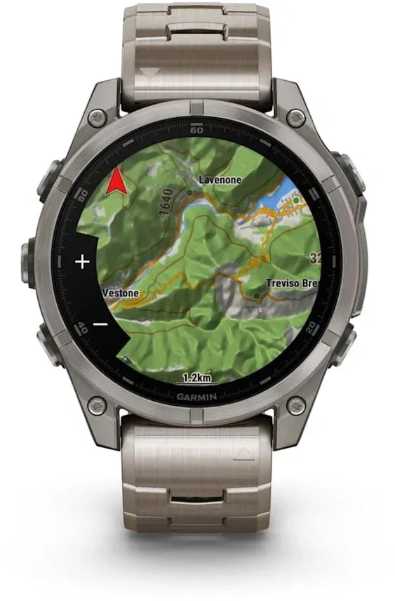 Смарт-часы Garmin Fenix fenix 8 47mm 47мм 1.4 AMOLED корп.серый рем.серый разм.брасл.:125-210мм 010-02904-40 - фото 6
