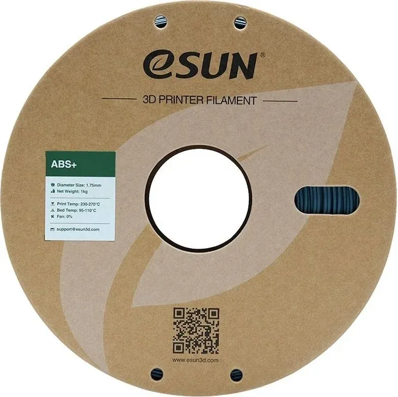 Пластик для принтера 3D Esun ABS+175H1 ABS+ d1.75мм 1кг 1цв. - фото 2