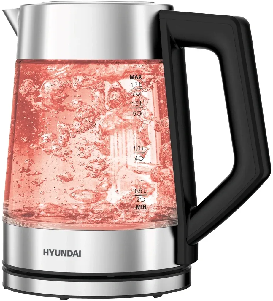 Чайники HYUNDAI HYK-G4402 черный - фото 1
