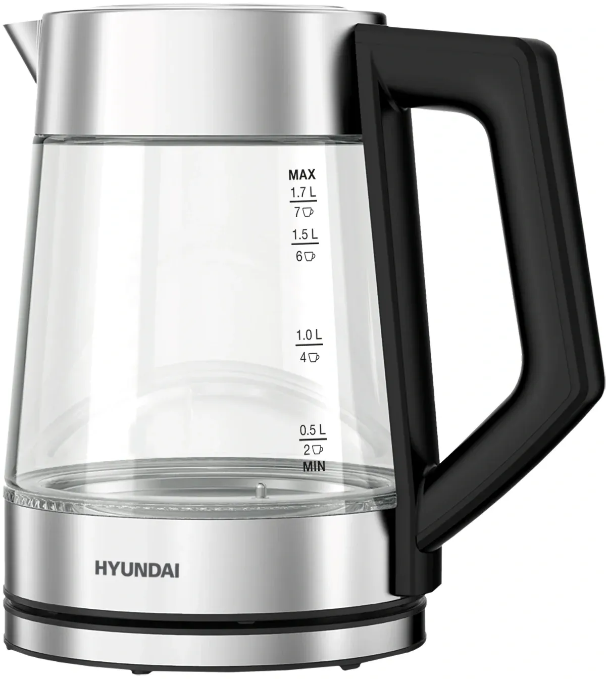 Чайники HYUNDAI HYK-G4402 черный - фото 4