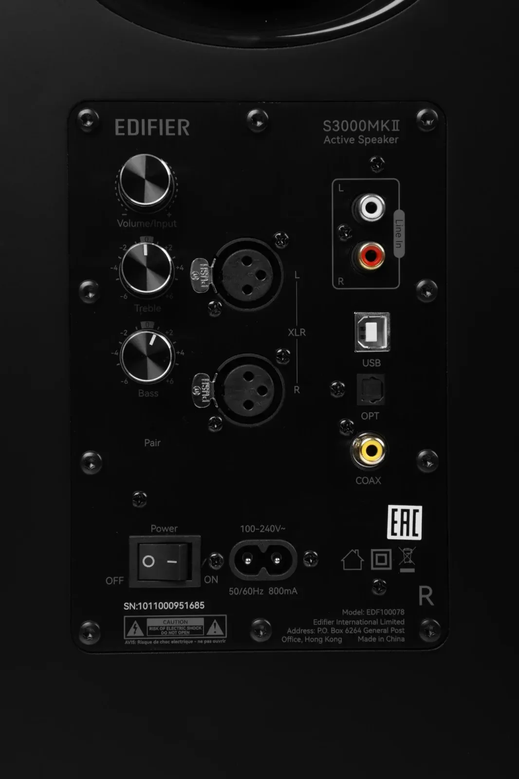 Колонки Edifier S3000MKII 2.0 т.дерево 256Вт BT, темное дерево - фото 7