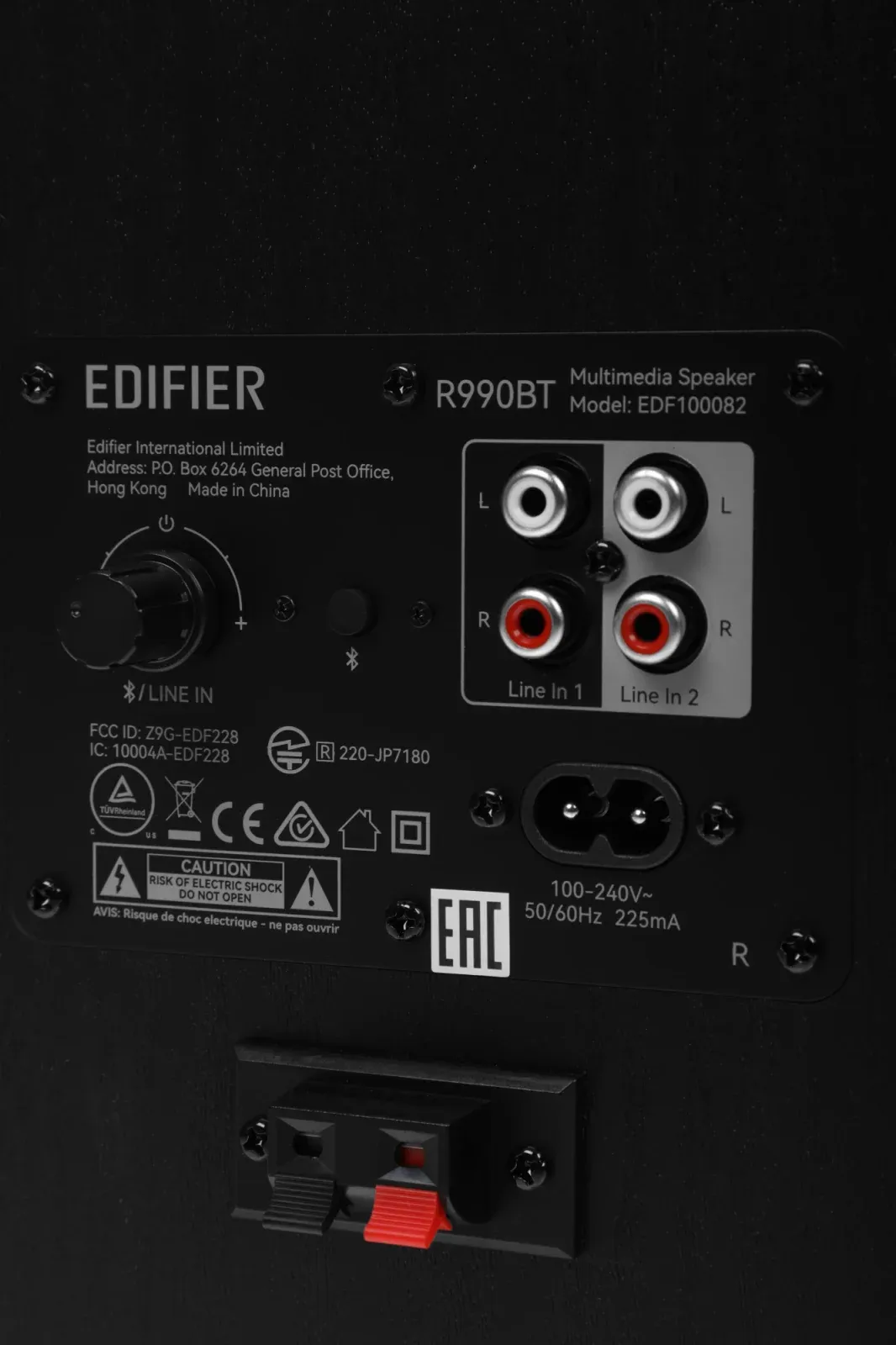 Колонки Edifier R990BT 2.0 черный 24Вт BT - фото 4