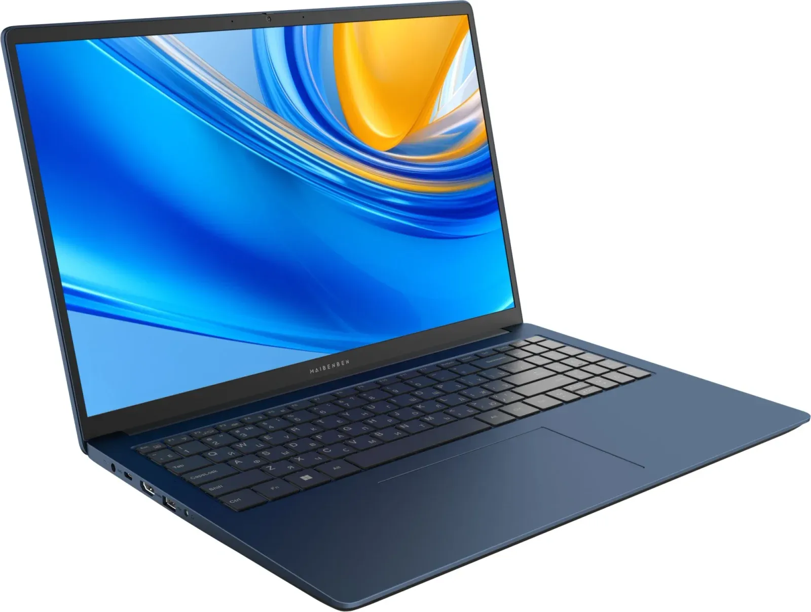Ноутбук Maibenben M657 Ryzen 7 5825U 16Gb SSD1Tb AMD Radeon Graphics 16 IPS FHD+ 1920x1200 Linux blue WiFi BT Cam 4000mAh M6571SG0LURE3 - фото 5