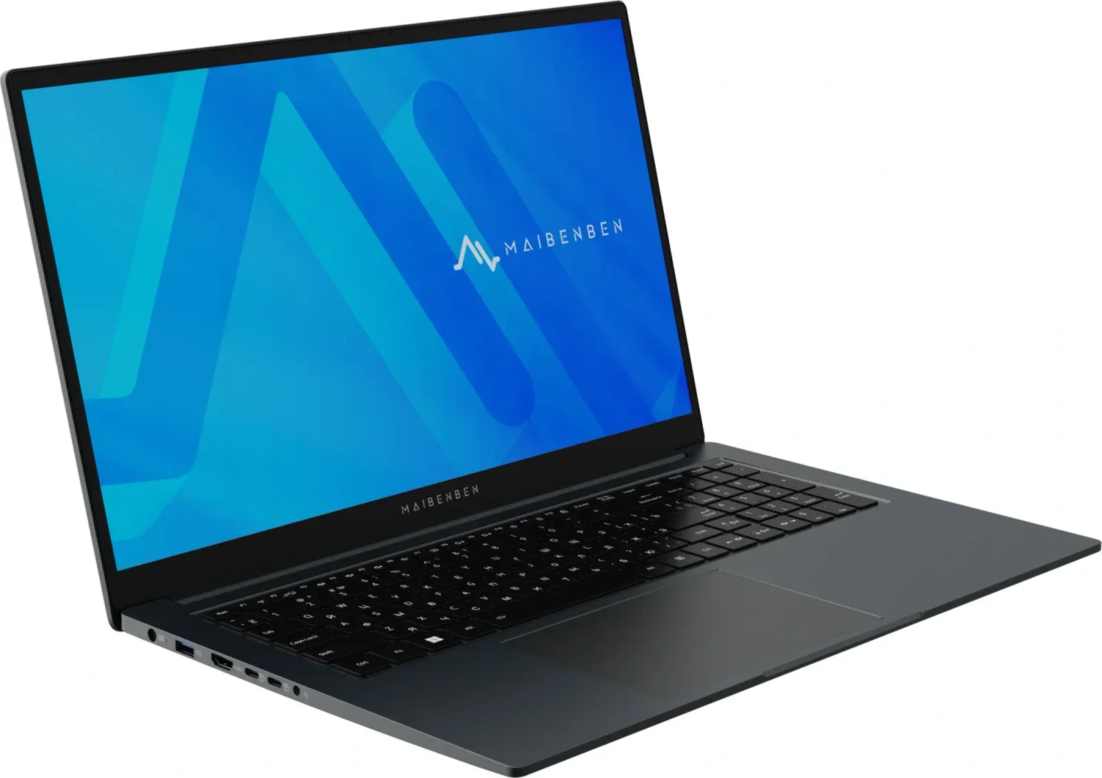Ноутбук Maibenben P725 Core i5 12450H 16Gb SSD512Gb Intel UHD Graphics 17.3 IPS FHD 1920x1080 Linux grey WiFi BT Cam 6065mAh P7251SF0LGRE0 - фото 2