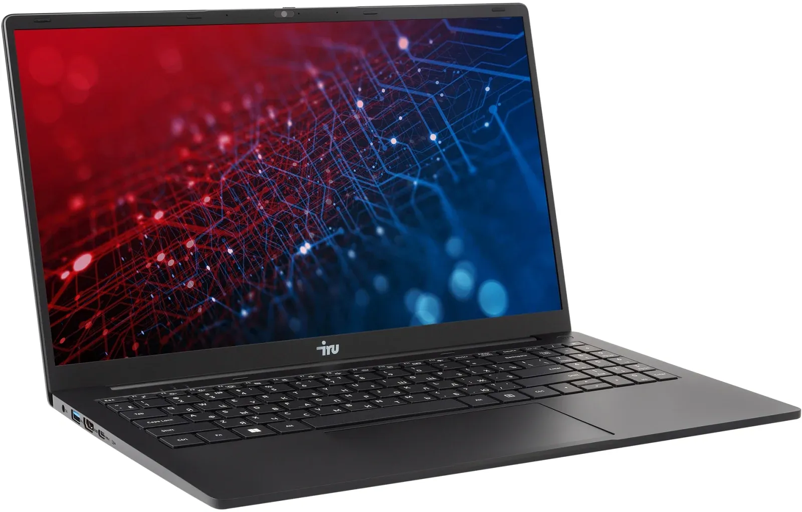 Ноутбук IRU Strato 15ALI Core i3 1215U 16Gb SSD512Gb Intel UHD Graphics 15.6 IPS FHD 1920x1080 FreeDOS black WiFi BT Cam 6000mAh 2058937 - фото 6